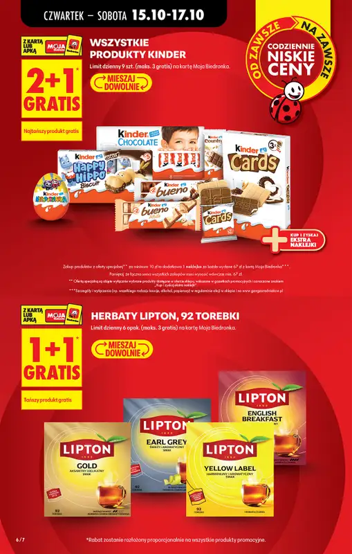 Biedronka - gazetka promocyjna Od czwartku, Z ladą tradycyjną od czwartku 15.10 do środy 21.10 - strona 8