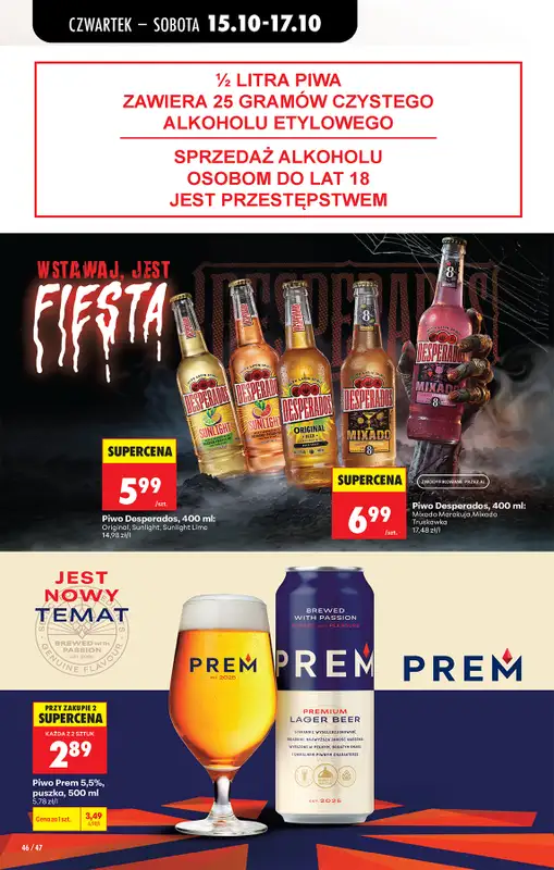 Biedronka - gazetka promocyjna Od czwartku, Z ladą tradycyjną od czwartku 15.10 do środy 21.10 - strona 76
