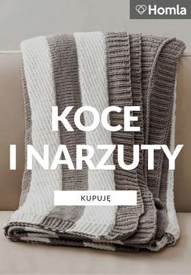 Homla - gazetka promocyjna Koce i narzuty od piątku 16.10 