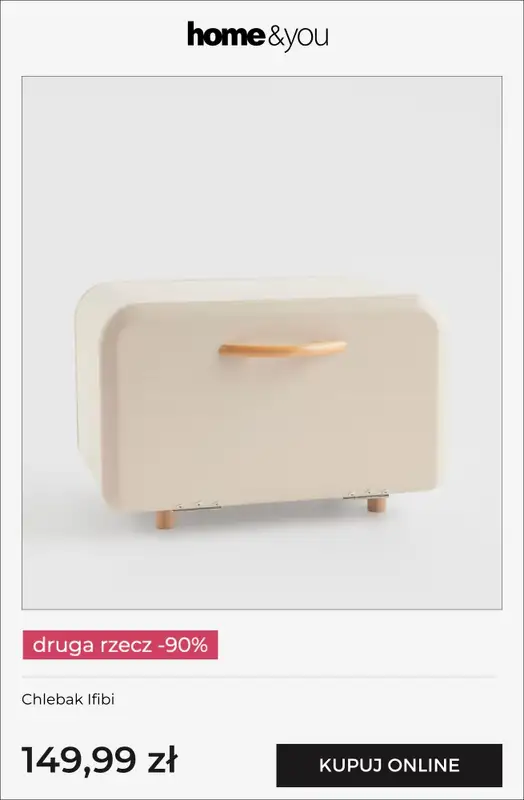 home&you - gazetka promocyjna Druga rzecz -90% od piątku 16.10 do wtorku 20.10 - strona 7