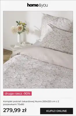 home&you - gazetka promocyjna Druga rzecz -90% od piątku 16.10 do wtorku 20.10 - strona 6