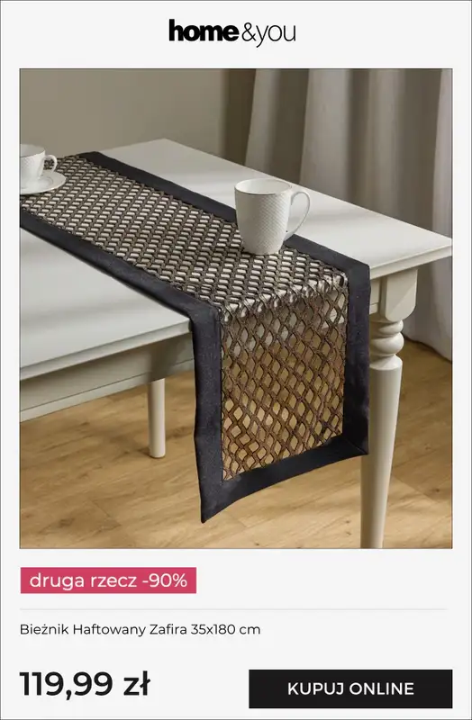 home&you - gazetka promocyjna Druga rzecz -90% od piątku 16.10 do wtorku 20.10 - strona 9