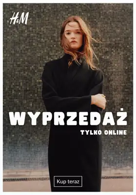 H&M - gazetka promocyjna Wyprzedaż - kolekcja damska od piątku 16.10 