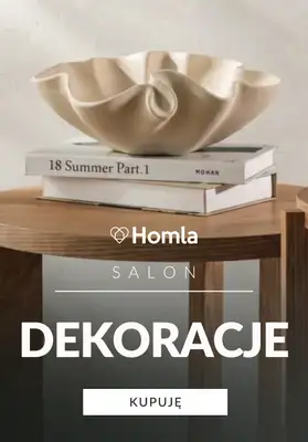 Homla - gazetka promocyjna Dekoracje do salonu od niedzieli 18.10 