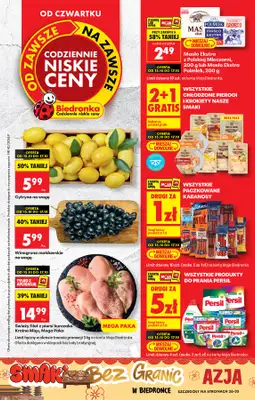 Biedronka - gazetka promocyjna Od czwartku od czwartku 15.10 do środy 21.10