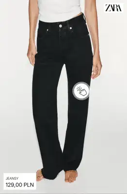 Zara - gazetka promocyjna Jeansy z wysokim stanem od niedzieli 18.10  - strona 6
