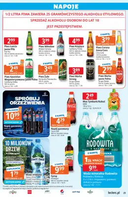 Leclerc - gazetka promocyjna Oferta E.Leclerc od wtorku 20.10 do soboty 31.10 - strona 29