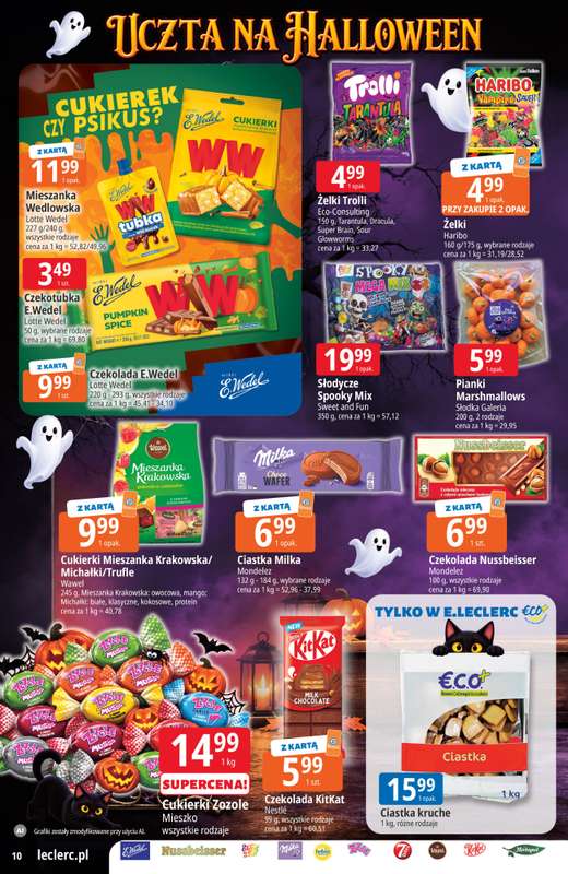 Leclerc - gazetka promocyjna Oferta E.Leclerc od wtorku 20.10 do soboty 31.10 - strona 10