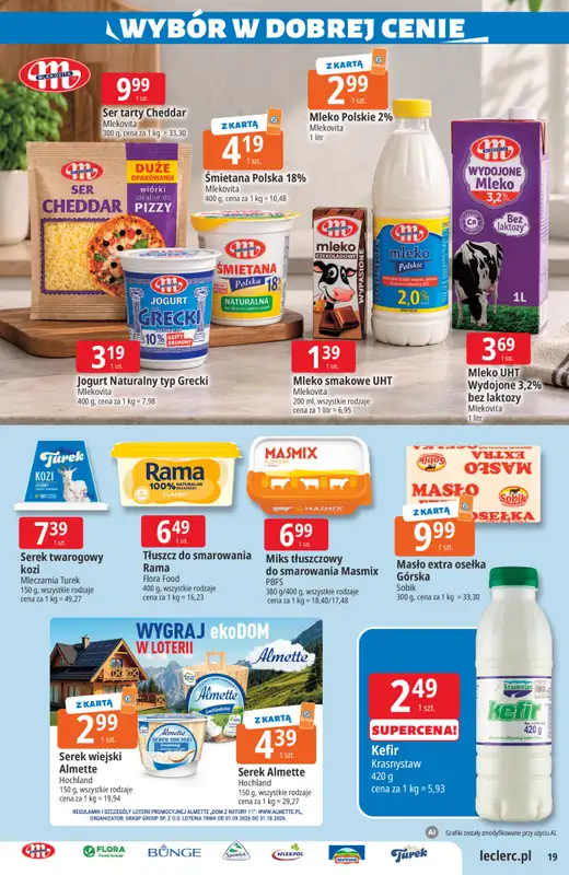Leclerc - gazetka promocyjna Oferta E.Leclerc od wtorku 20.10 do soboty 31.10 - strona 19