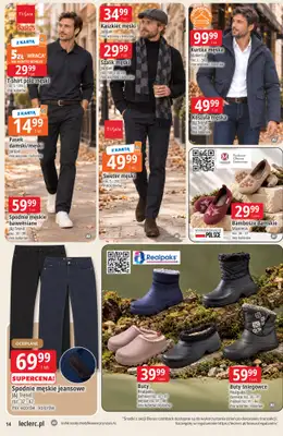 Leclerc - gazetka promocyjna Oferta E.Leclerc od wtorku 20.10 do soboty 31.10 - strona 14