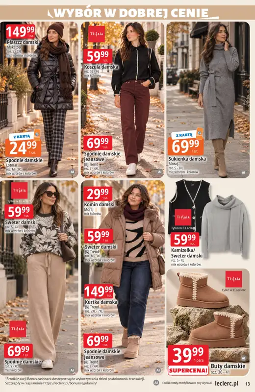 Leclerc - gazetka promocyjna Oferta E.Leclerc od wtorku 20.10 do soboty 31.10 - strona 13