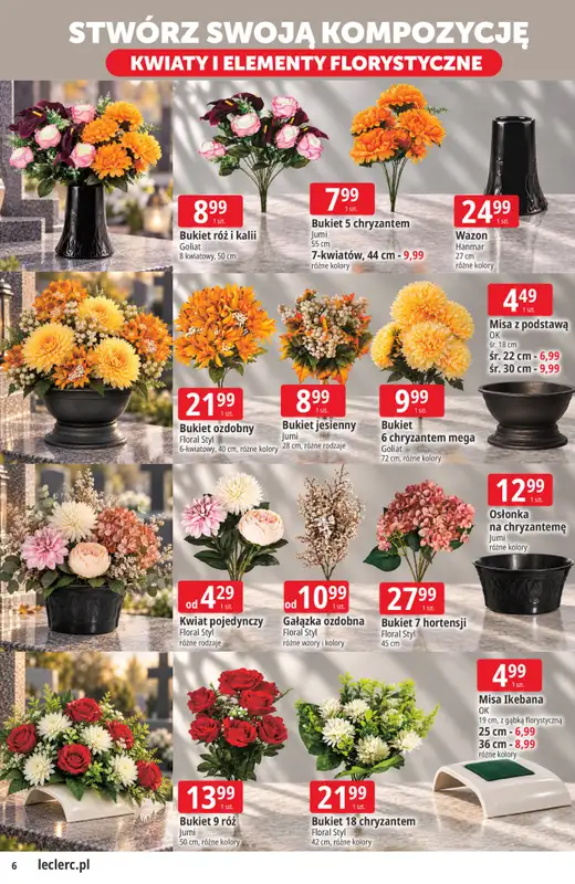 Leclerc - gazetka promocyjna Oferta E.Leclerc od wtorku 20.10 do soboty 31.10 - strona 6