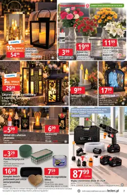 Leclerc - gazetka promocyjna Oferta E.Leclerc od wtorku 20.10 do soboty 31.10 - strona 7