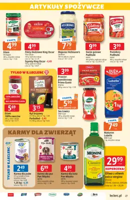 Leclerc - gazetka promocyjna Oferta E.Leclerc od wtorku 20.10 do soboty 31.10 - strona 27