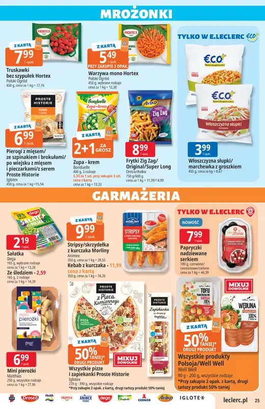Leclerc - gazetka promocyjna Oferta E.Leclerc od wtorku 20.10 do soboty 31.10 - strona 25
