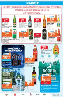 Leclerc - gazetka promocyjna Oferta E.Leclerc od wtorku 20.10 do soboty 31.10 - strona 37