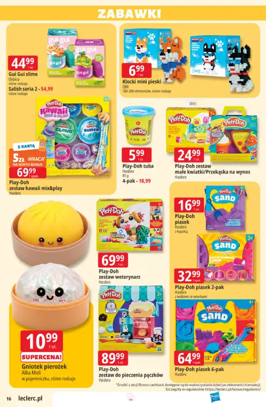 Leclerc - gazetka promocyjna Oferta E.Leclerc od wtorku 20.10 do soboty 31.10 - strona 16