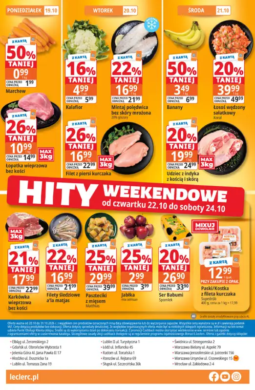 Leclerc - gazetka promocyjna Oferta E.Leclerc od wtorku 20.10 do soboty 31.10 - strona 40