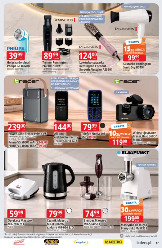 Leclerc - gazetka promocyjna Oferta E.Leclerc od wtorku 20.10 do soboty 31.10 - strona 17