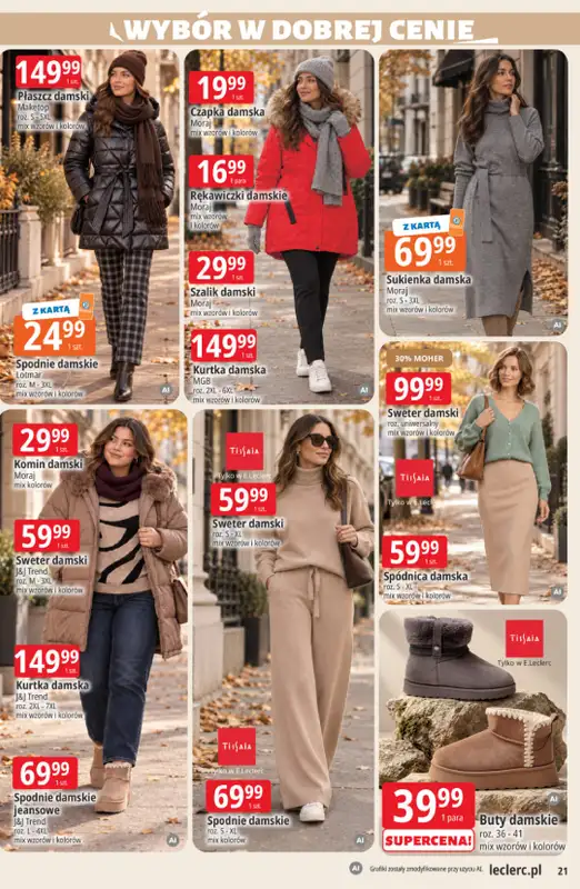 Leclerc - gazetka promocyjna Oferta E.Leclerc od wtorku 20.10 do soboty 31.10 - strona 21
