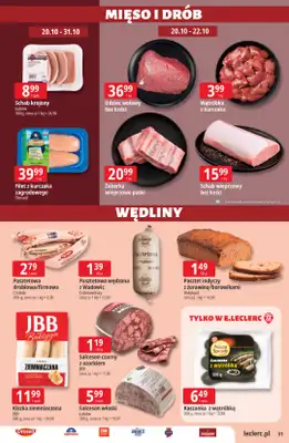 Leclerc - gazetka promocyjna Oferta E.Leclerc od wtorku 20.10 do soboty 31.10 - strona 31