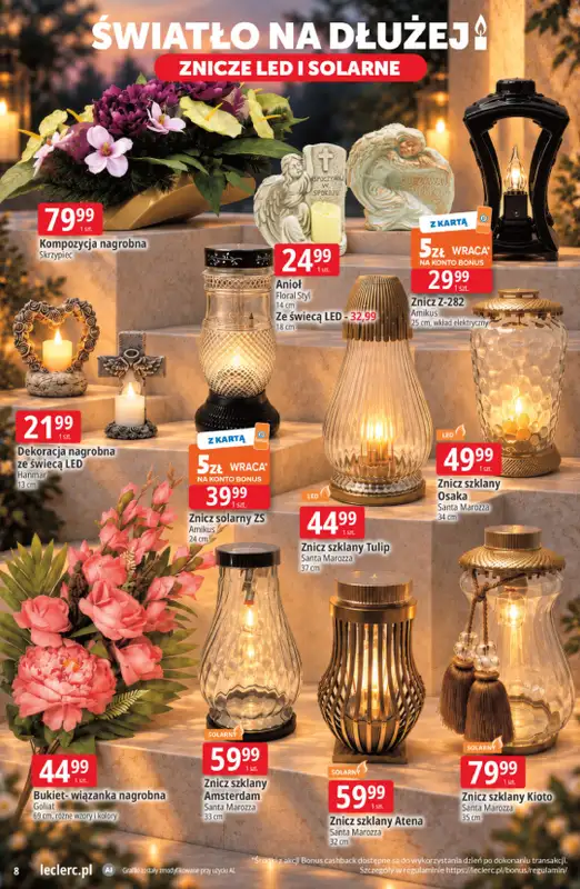 Leclerc - gazetka promocyjna Oferta E.Leclerc od wtorku 20.10 do soboty 31.10 - strona 8