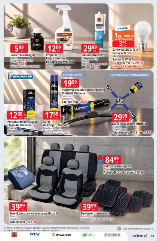 Leclerc - gazetka promocyjna Oferta E.Leclerc od wtorku 20.10 do soboty 31.10 - strona 19