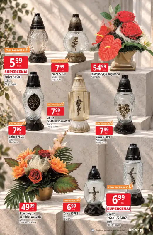 Leclerc - gazetka promocyjna Oferta E.Leclerc od wtorku 20.10 do soboty 31.10 - strona 3