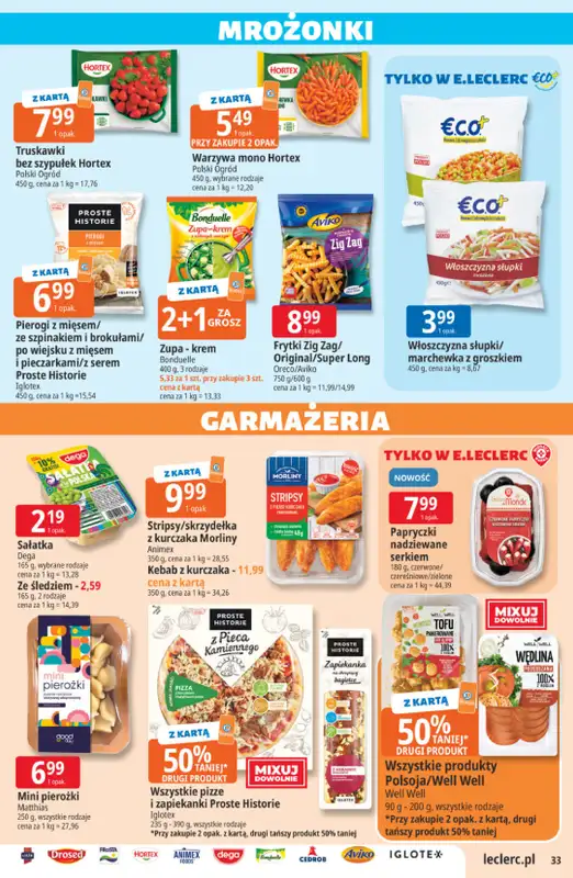 Leclerc - gazetka promocyjna Oferta E.Leclerc od wtorku 20.10 do soboty 31.10 - strona 33