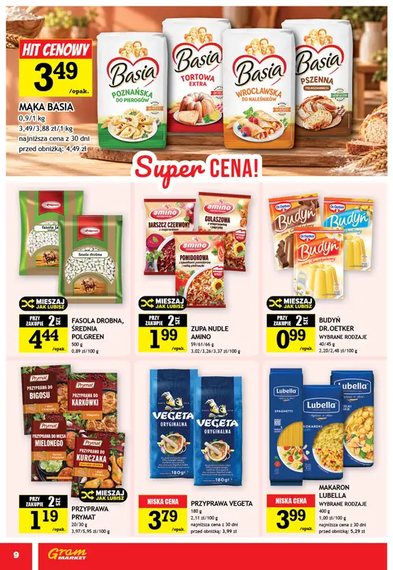 Gram Market - gazetka promocyjna Gazetka od środy 21.10 do wtorku 27.10 - strona 9