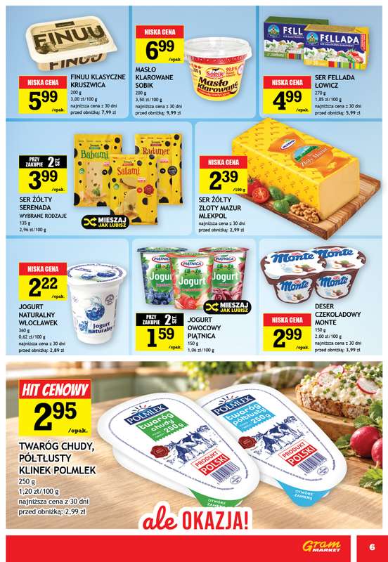 Gram Market - gazetka promocyjna Gazetka od środy 21.10 do wtorku 27.10 - strona 6