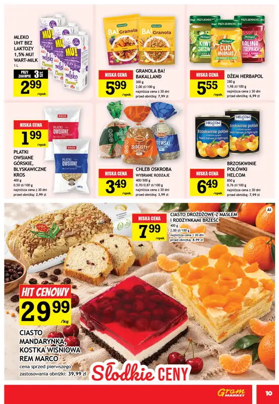 Gram Market - gazetka promocyjna Gazetka od środy 21.10 do wtorku 27.10 - strona 10
