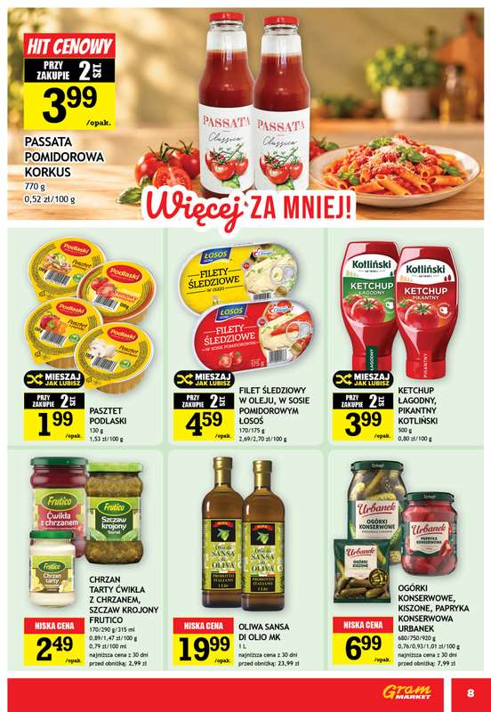 Gram Market - gazetka promocyjna Gazetka od środy 21.10 do wtorku 27.10 - strona 8