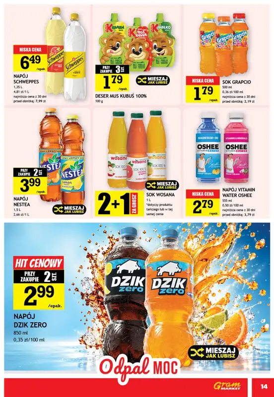 Gram Market - gazetka promocyjna Gazetka od środy 21.10 do wtorku 27.10 - strona 14