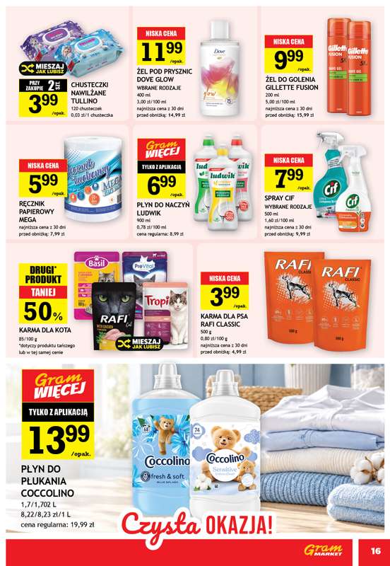 Gram Market - gazetka promocyjna Gazetka od środy 21.10 do wtorku 27.10 - strona 16