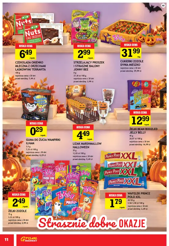 Gram Market - gazetka promocyjna Gazetka od środy 21.10 do wtorku 27.10 - strona 11