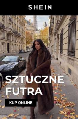SHEIN - gazetka promocyjna Sztuczne futra od piątku 16.10 do niedzieli 25.10