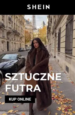SHEIN - gazetka promocyjna Sztuczne futra od piątku 16.10 do niedzieli 25.10