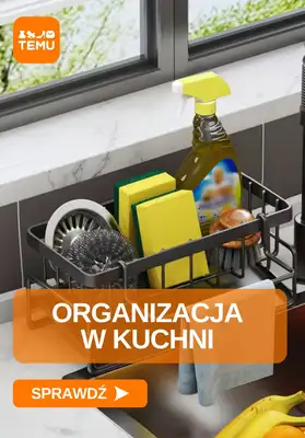 Temu - gazetka promocyjna Organizacja w kuchni od piątku 16.10 