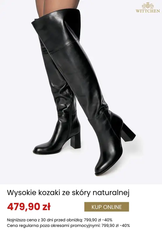 Wittchen - gazetka promocyjna Extra -30% na buty i odzież od piątku 16.10  - strona 10