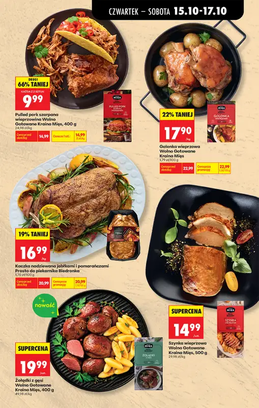 Biedronka - gazetka promocyjna Od czwartku, Z ladą tradycyjną od czwartku 15.10 do środy 21.10 - strona 45