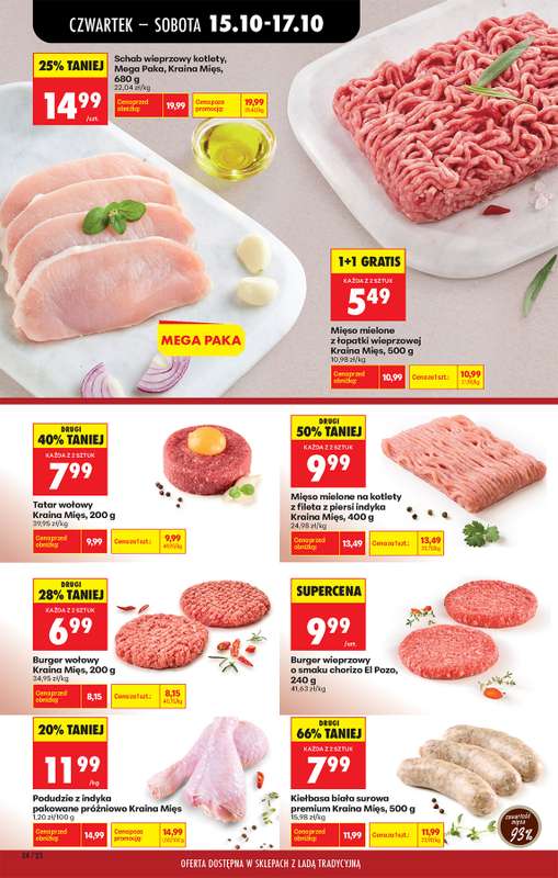 Biedronka - gazetka promocyjna Od czwartku, Z ladą tradycyjną od czwartku 15.10 do środy 21.10 - strona 48