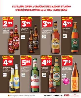 TOPAZ - gazetka promocyjna Gazetka od czwartku 22.10 do środy 28.10 - strona 47