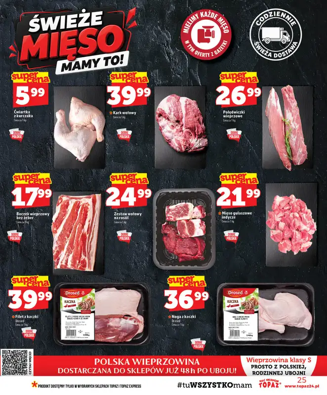 TOPAZ - gazetka promocyjna Gazetka od czwartku 22.10 do środy 28.10 - strona 25