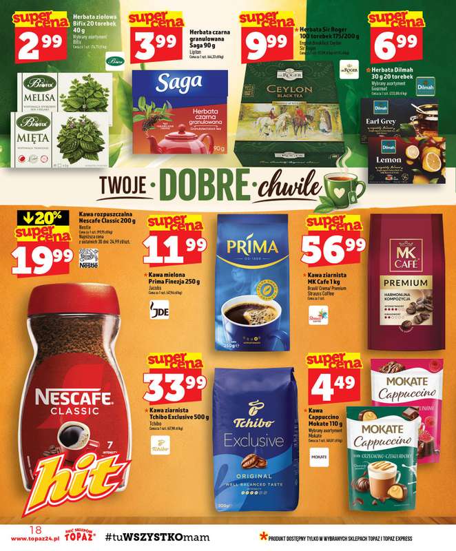 TOPAZ - gazetka promocyjna Gazetka od czwartku 22.10 do środy 28.10 - strona 18
