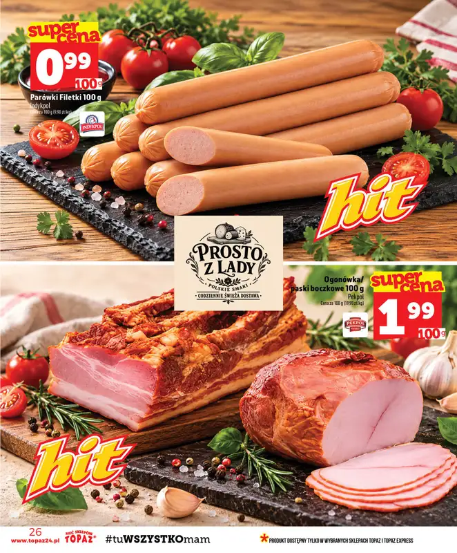 TOPAZ - gazetka promocyjna Gazetka od czwartku 22.10 do środy 28.10 - strona 26