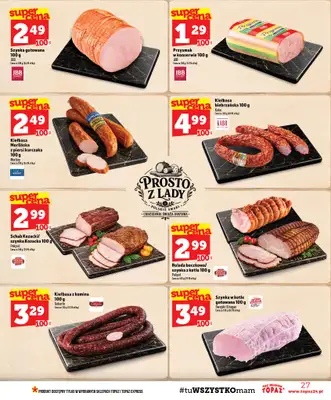 TOPAZ - gazetka promocyjna Gazetka od czwartku 22.10 do środy 28.10 - strona 27