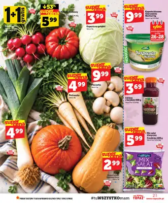 TOPAZ - gazetka promocyjna Gazetka od czwartku 22.10 do środy 28.10 - strona 21