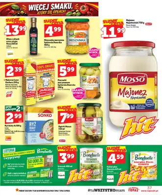 TOPAZ - gazetka promocyjna Gazetka od czwartku 22.10 do środy 28.10 - strona 37