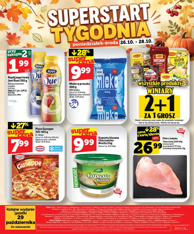 TOPAZ - gazetka promocyjna Gazetka od czwartku 22.10 do środy 28.10 - strona 56